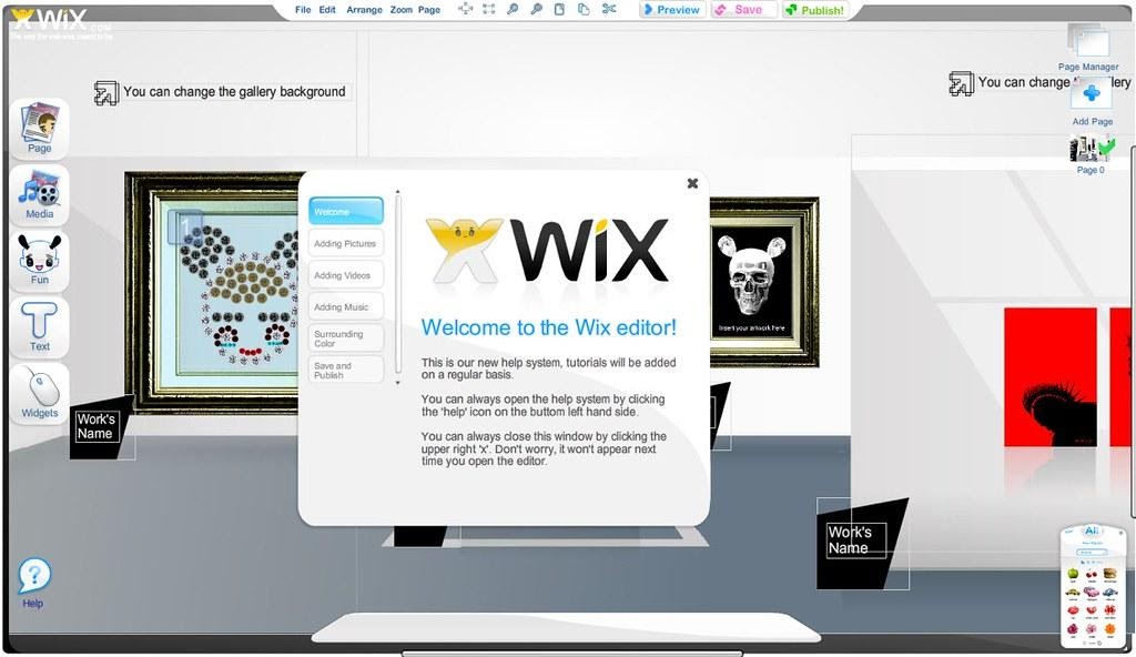 editor wix